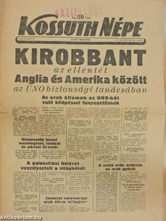 Kossuth népe 1948. május 20.