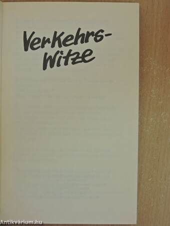 Verkehrs-Witze