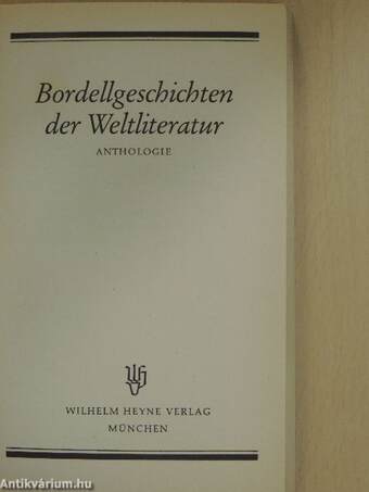 Bordellgeschichten der Weltliteratur