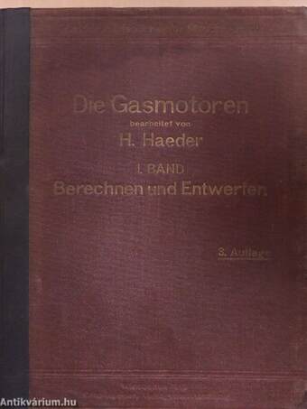 Die Gasmotoren II/1/A-B.