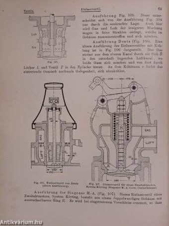 Die Gasmotoren II/1/A-B.