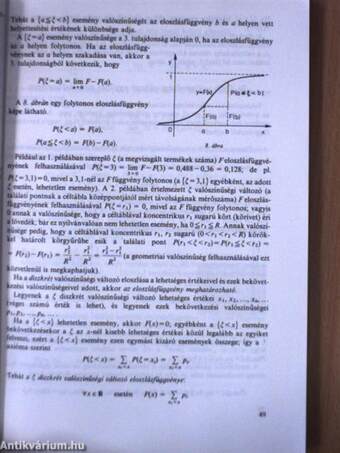 Valószínűségszámítás és matematikai statisztika