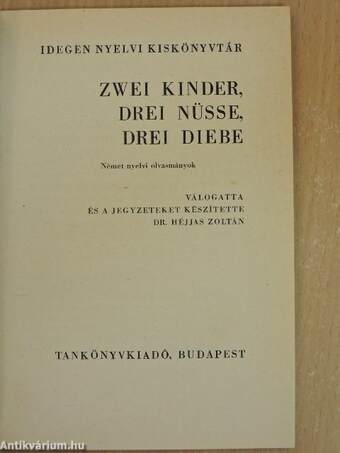 Zwei Kinder, drei Nüsse, drei Diebe