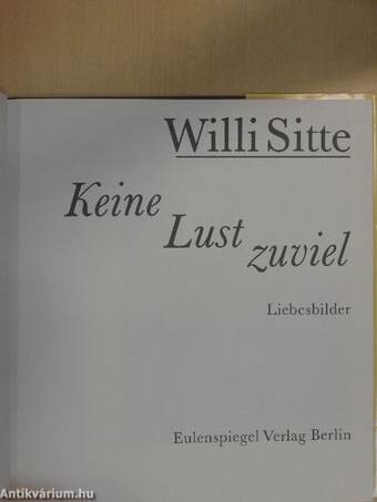 Keine Lust zuviel