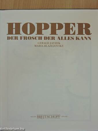 Hopper der frosch der alles kann