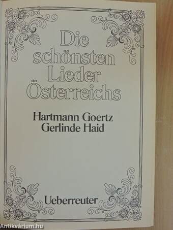 Die schönsten Lieder Österreichs