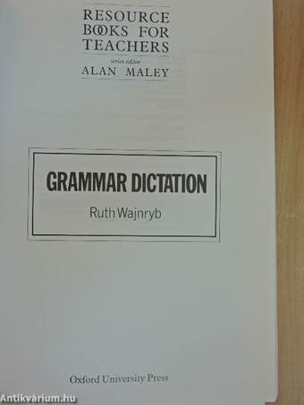 Grammar Dictation