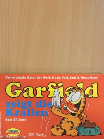Garfield zeigt die Krallen