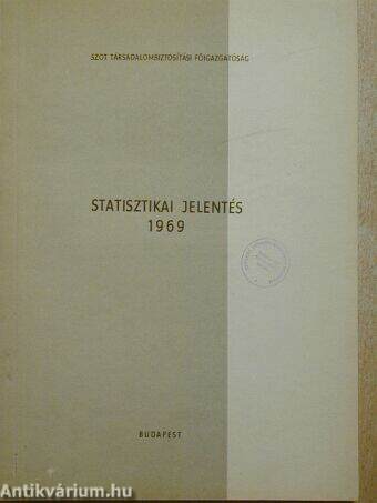 Statisztikai jelentés 1969