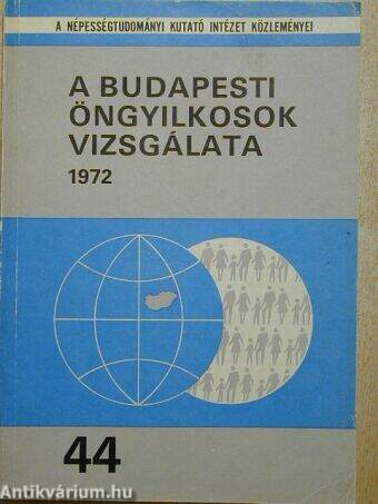 A budapesti öngyilkosok vizsgálata 1972