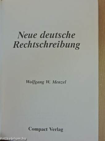 Neue deutsche Rechtschreibung