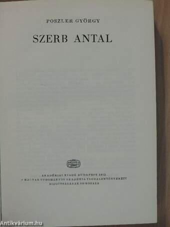 Szerb Antal