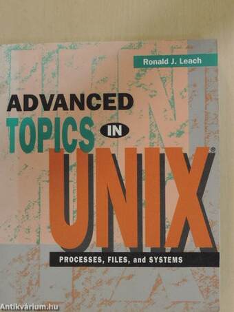 Advanced Topics in Unix