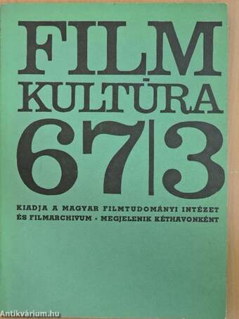 Filmkultúra 1967. május-június
