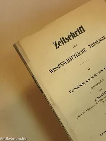 Zeitschrift für Wissenschaftliche Theologie 1859/4.