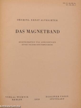 Das Magnetband