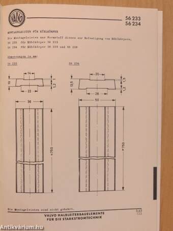 Valvo-Handbuch 1963.