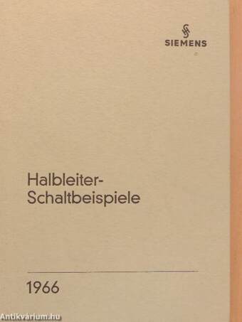 Halbleiter-Schaltbeispiele 1966