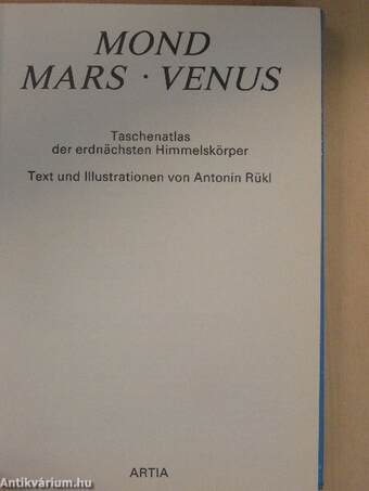 Mond, Mars, Venus