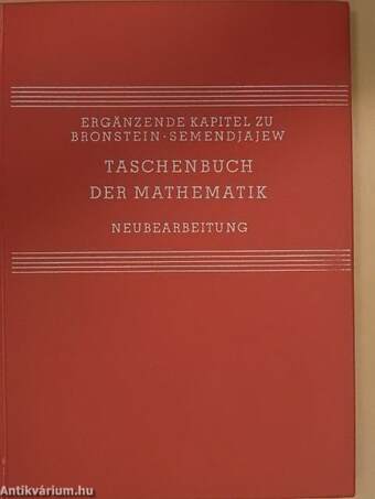 Taschenbuch der Mathematik