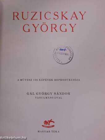 Ruzicskay György