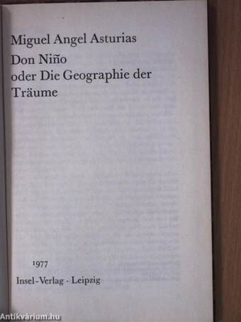 Don Nino oder Die Geographie der Träume