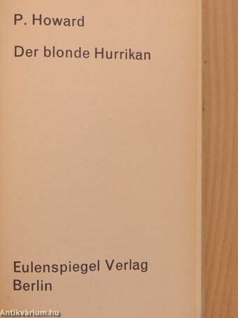 Der Blonde Hurrikan