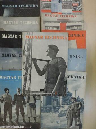 Magyar Technika 1948. (nem teljes évfolyam)