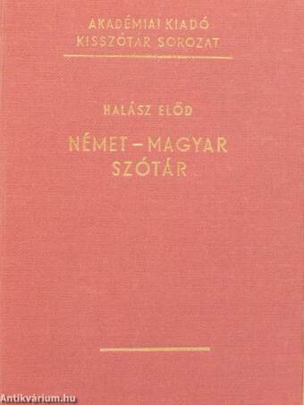 Német-magyar szótár