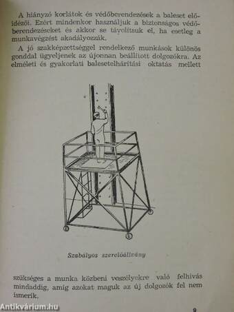 Munkavédelmi útmutató vasszerkezeti lakatosoknak