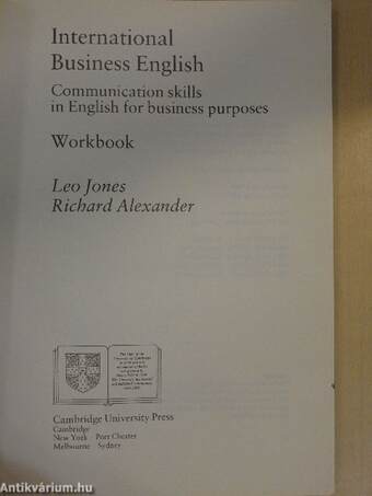 International Business English - Workbook