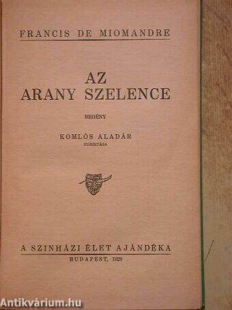 Az arany szelence