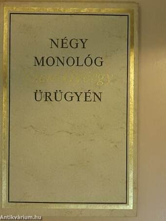 Négy monológ Szent György ürügyén