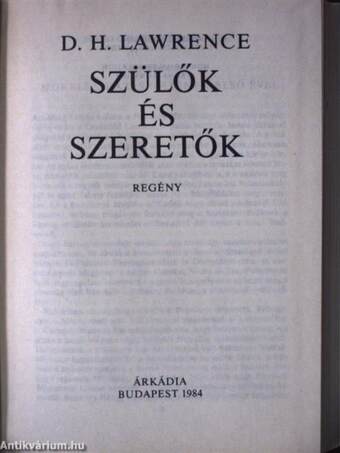 Szülők és szeretők