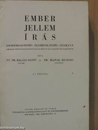 Ember, jellem, írás