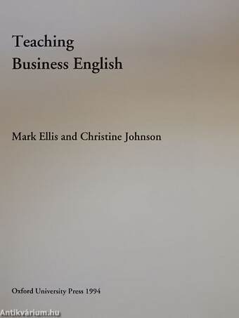 Teaching Business English