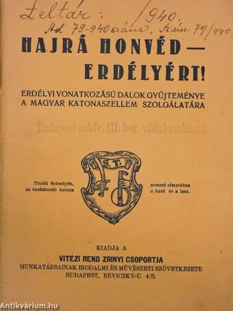 Hajrá honvéd - Erdélyért! 