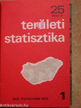 Területi statisztika 1975/1-6.