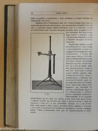 Természettudományi Közlöny 1917. január-december/Pótfüzetek a Természettudományi Közlönyhöz 1917. január-december