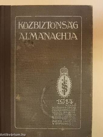 Közbiztonság almanachja