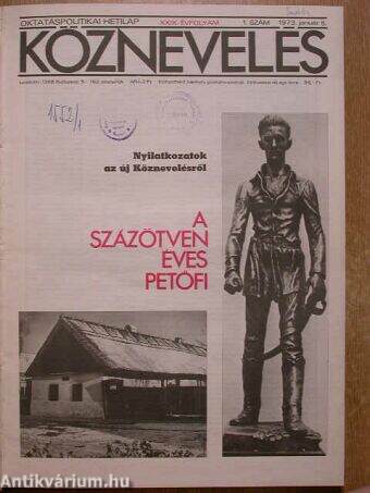 Köznevelés 1973. január-december I-II.