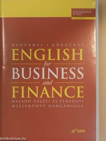 English for Business and Finance - 2 db kazetta