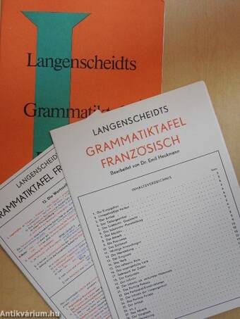 Langenscheidts Grammatiktafel Französisch