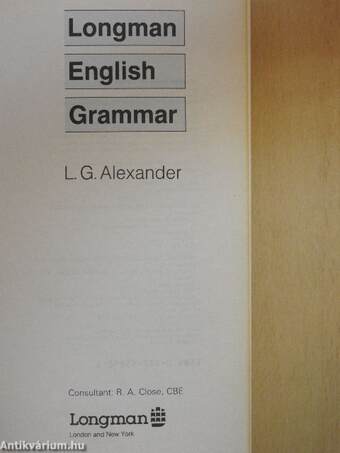 Longman English Grammar