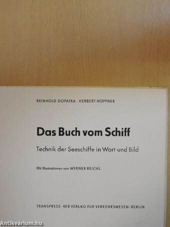 Das Buch vom Schiff