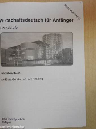 Wirtschaftsdeutsch für Anfänger - Lehrerhandbuch