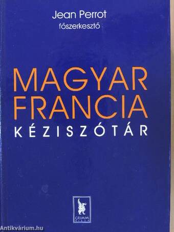 Magyar-francia kéziszótár