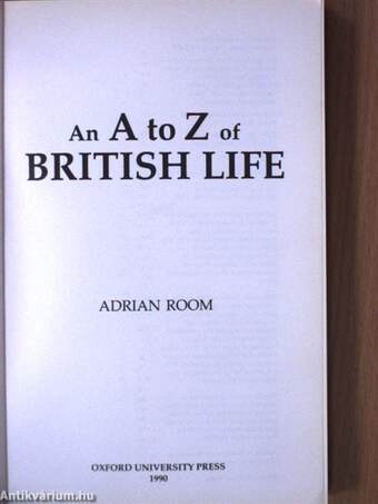 An A to Z of British Life