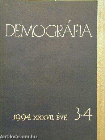 Demográfia 1994/3-4.