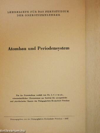 Atombau und Periodensystem